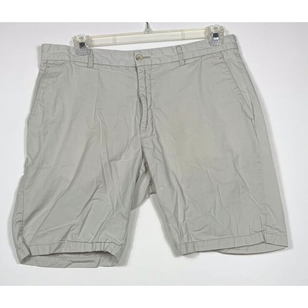 Axist Mens Size 36 Khakis Shorts Beige Chino Mid Rise Summer Casual Athletic